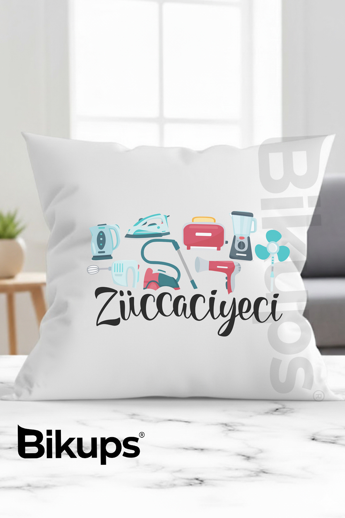 züccaciyelere özel baskılı yastık