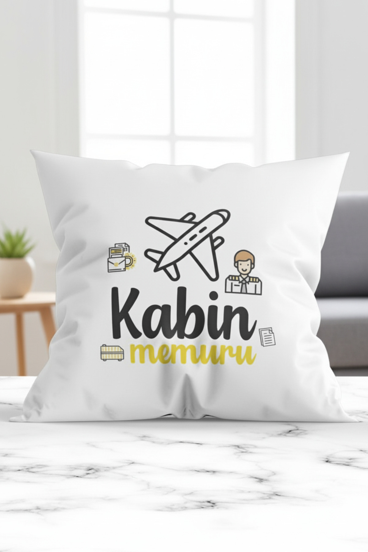 kabin memuruna özel yastık