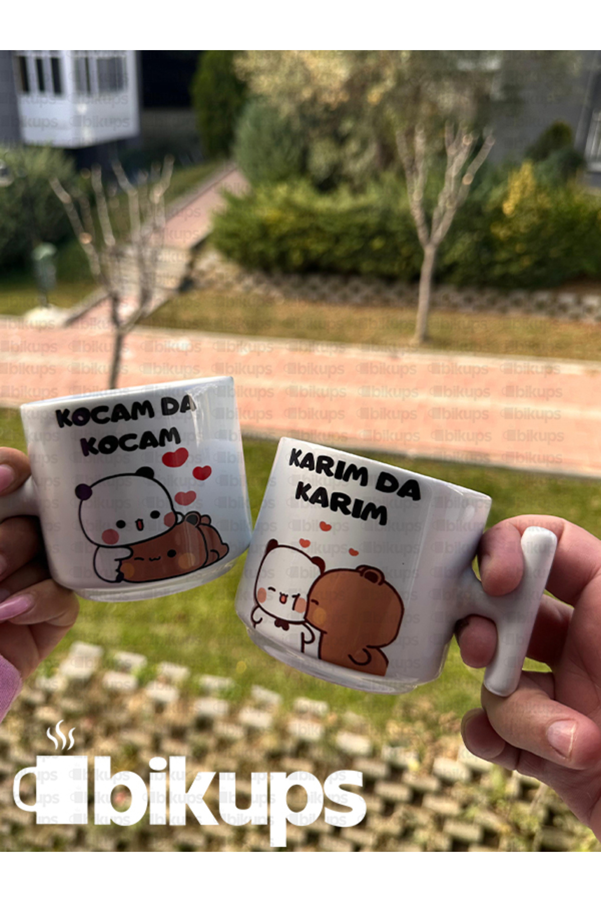 Baskılı Çaf Nescafe Fincanı T Kulp