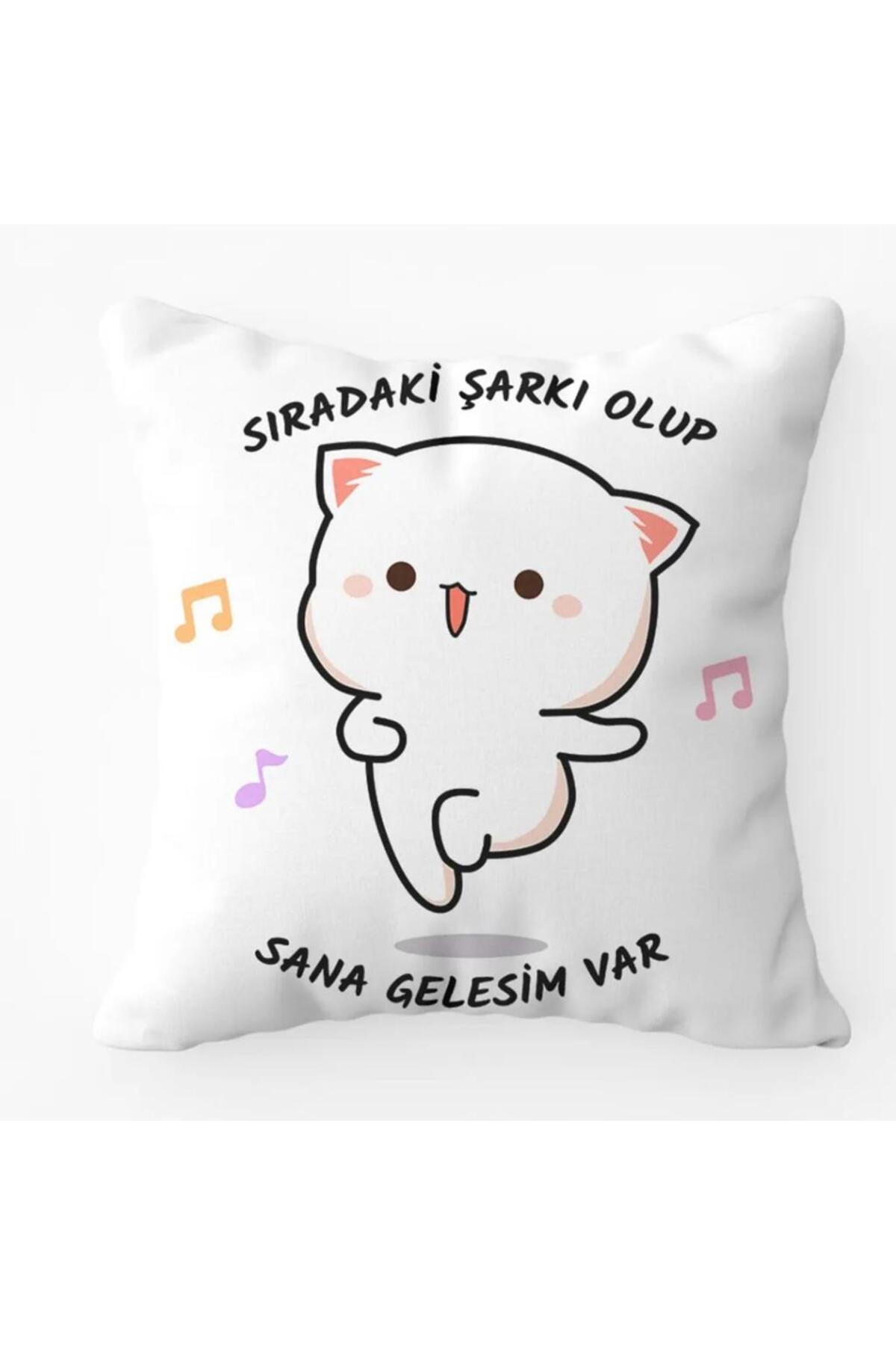 Sıradaki Şarkı Olup Sana Gelesim Var Yastık Kırlent