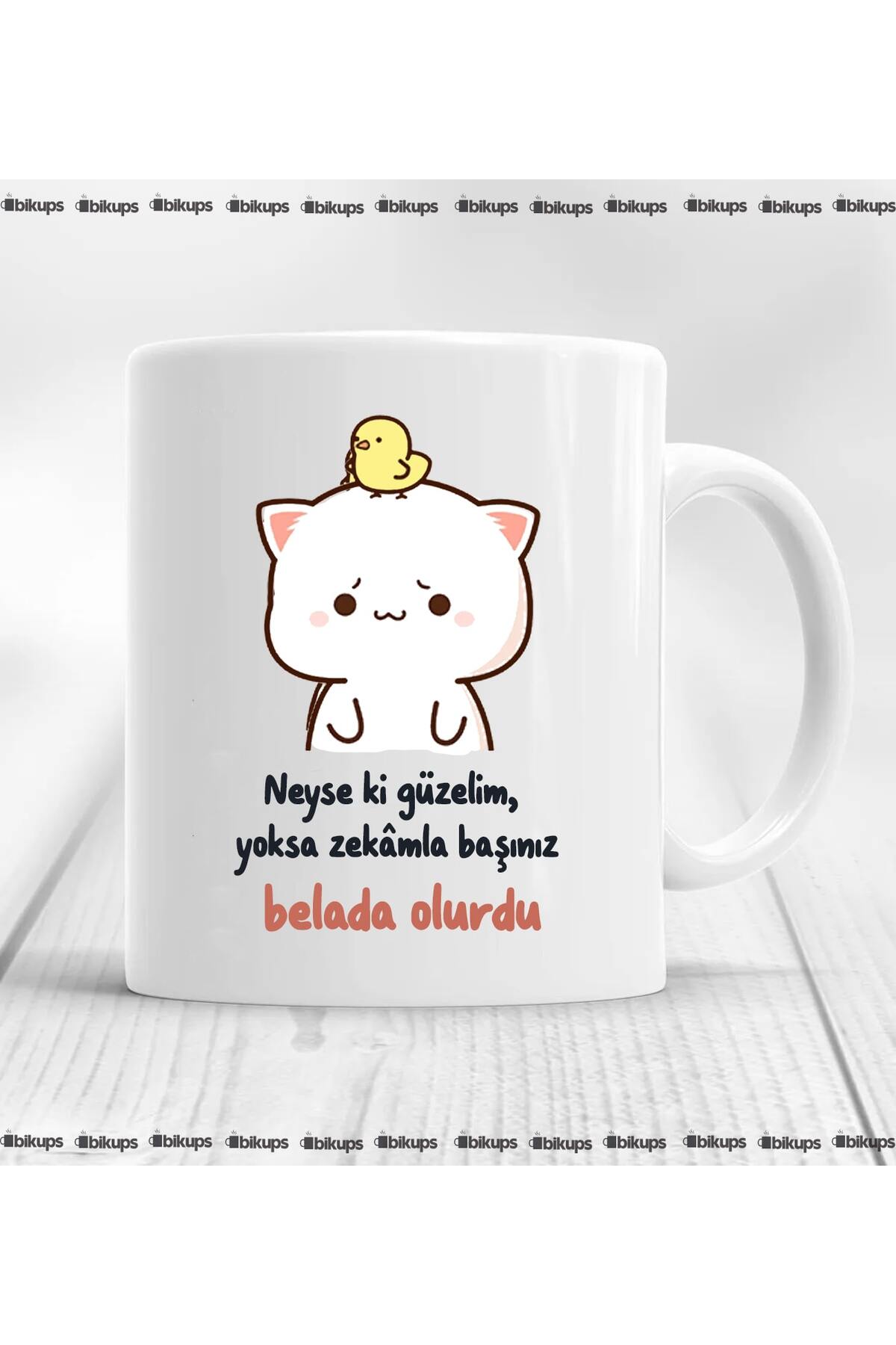 Neyse ki güzelim, yoksa zekâmla başınız belada olurdu