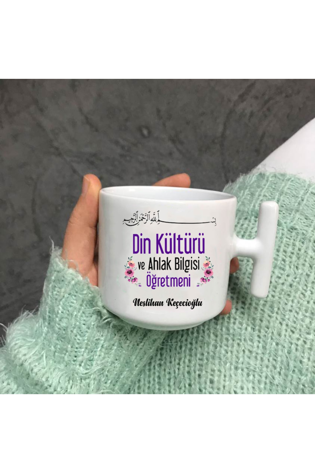Din Kültürü ve Ahlak Bilgisi Öğretmeni Nescafe Fincanı T Kulp