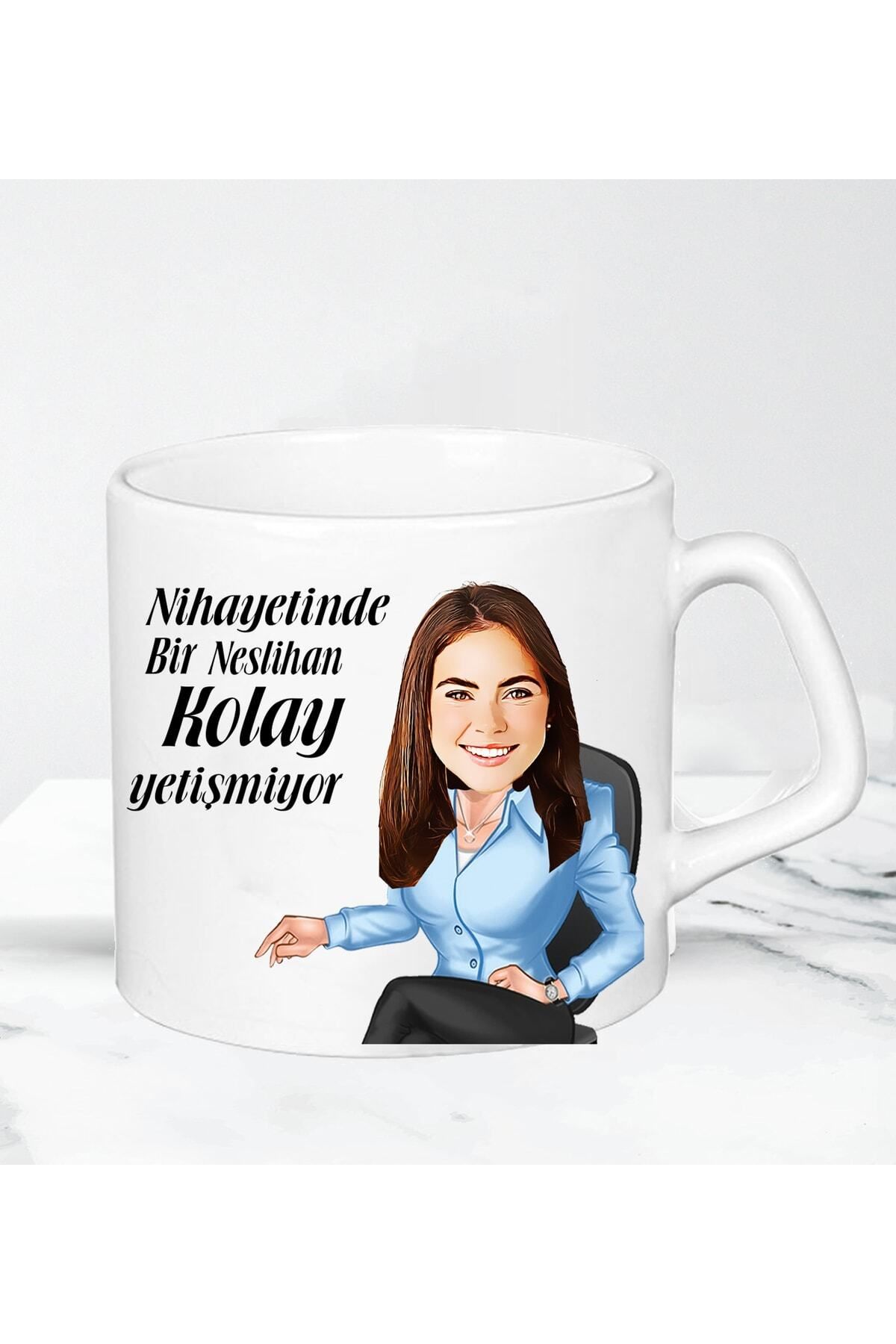Nihayetinde Kolay Yetişmiyor Karikatür Nescafe Fincanı