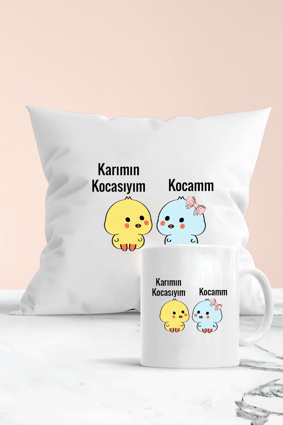 Karımın Kocasıyım Eğlenceli Civciv Kupa Bardakları